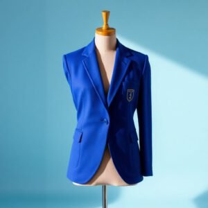 Royal Blue Crest Blazer